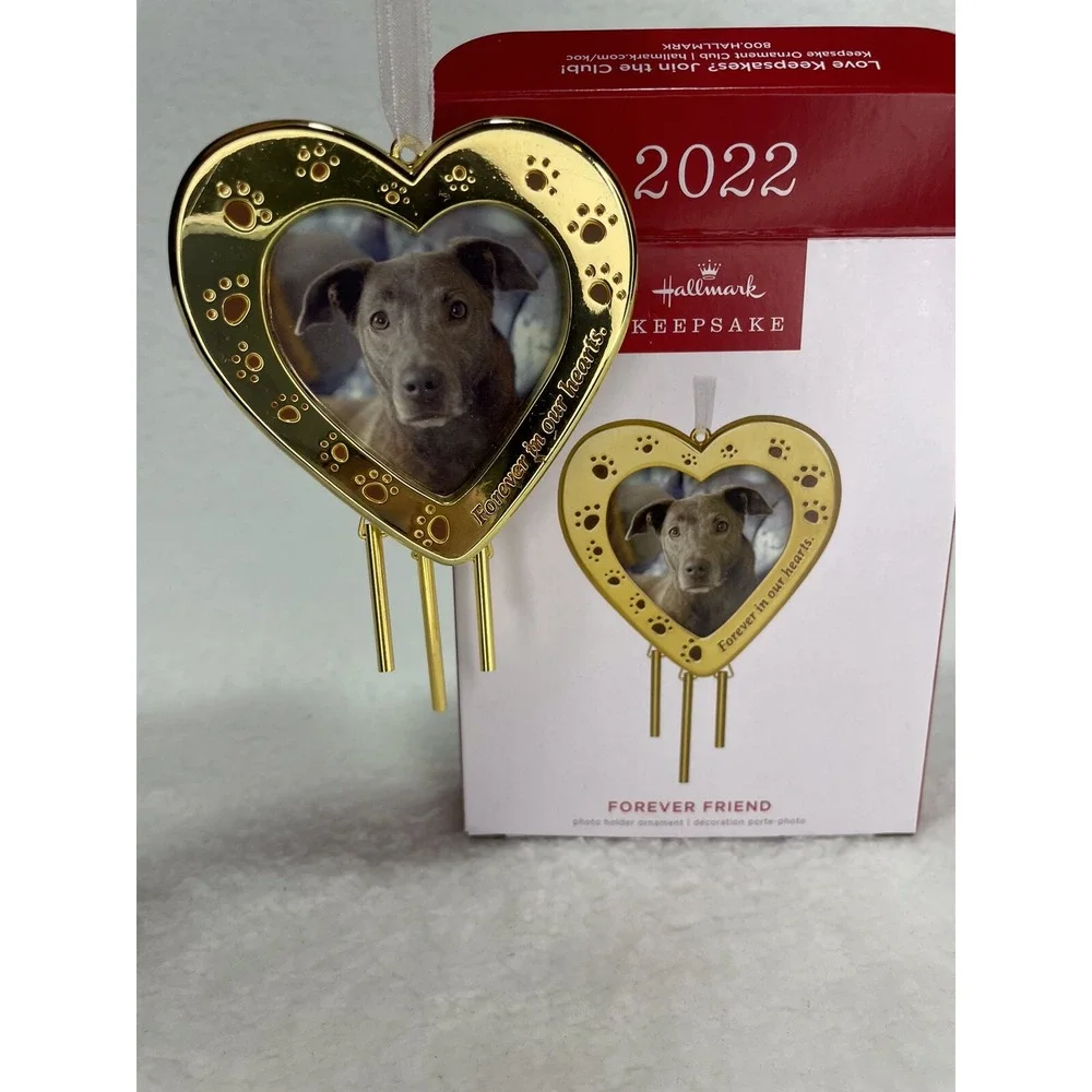 Hallmark Keepsake 2022‎ Forever Friend Picture Frame Ornament NIB